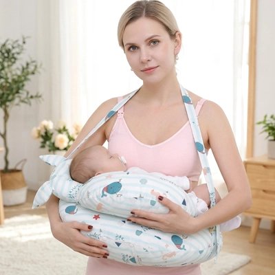 Coussin pour allaiter avec motif ergonomique