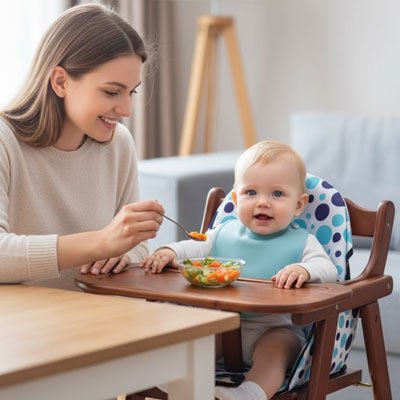 Coussin pour chaise haute est un équipement de repas pour bébé
