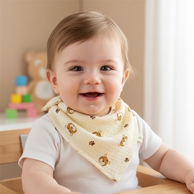 Quel tissu pour bavoir bébé ?