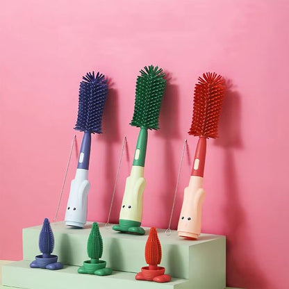 3 couleurs Goupillon biberon