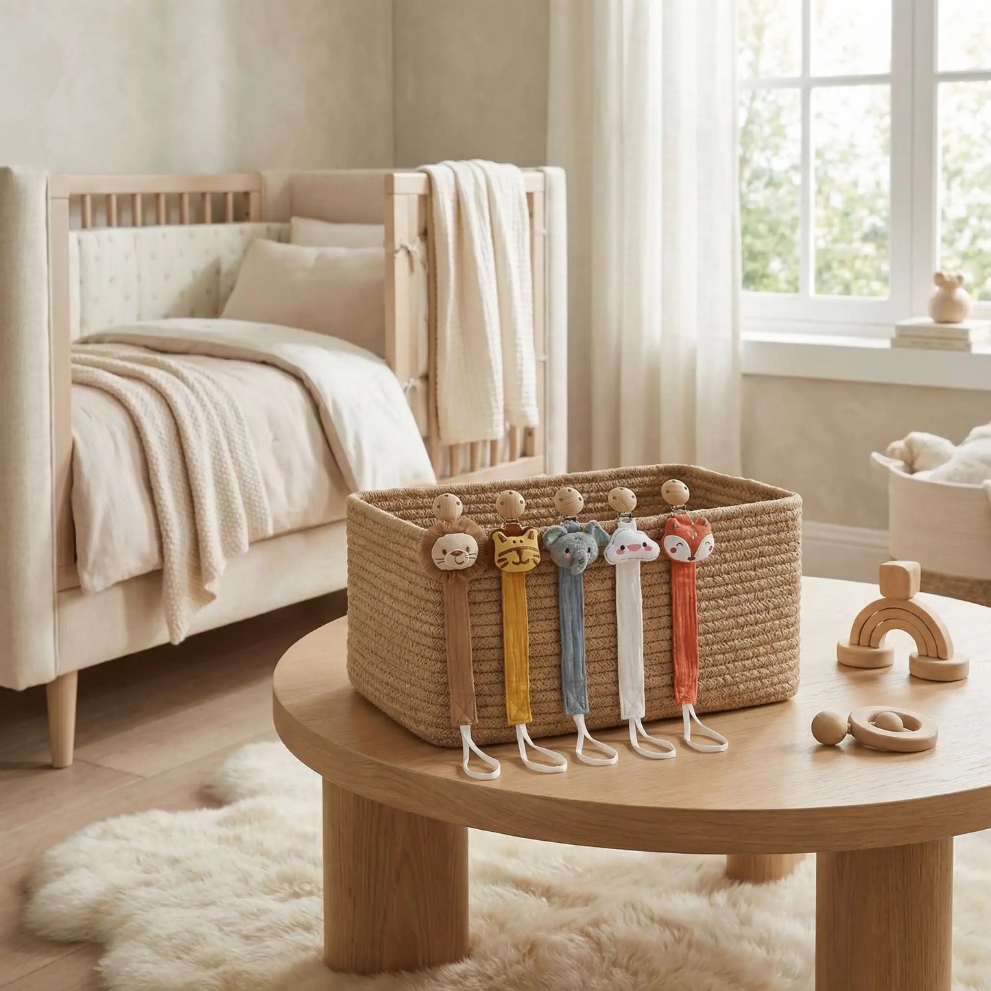 5 attache tetine animale