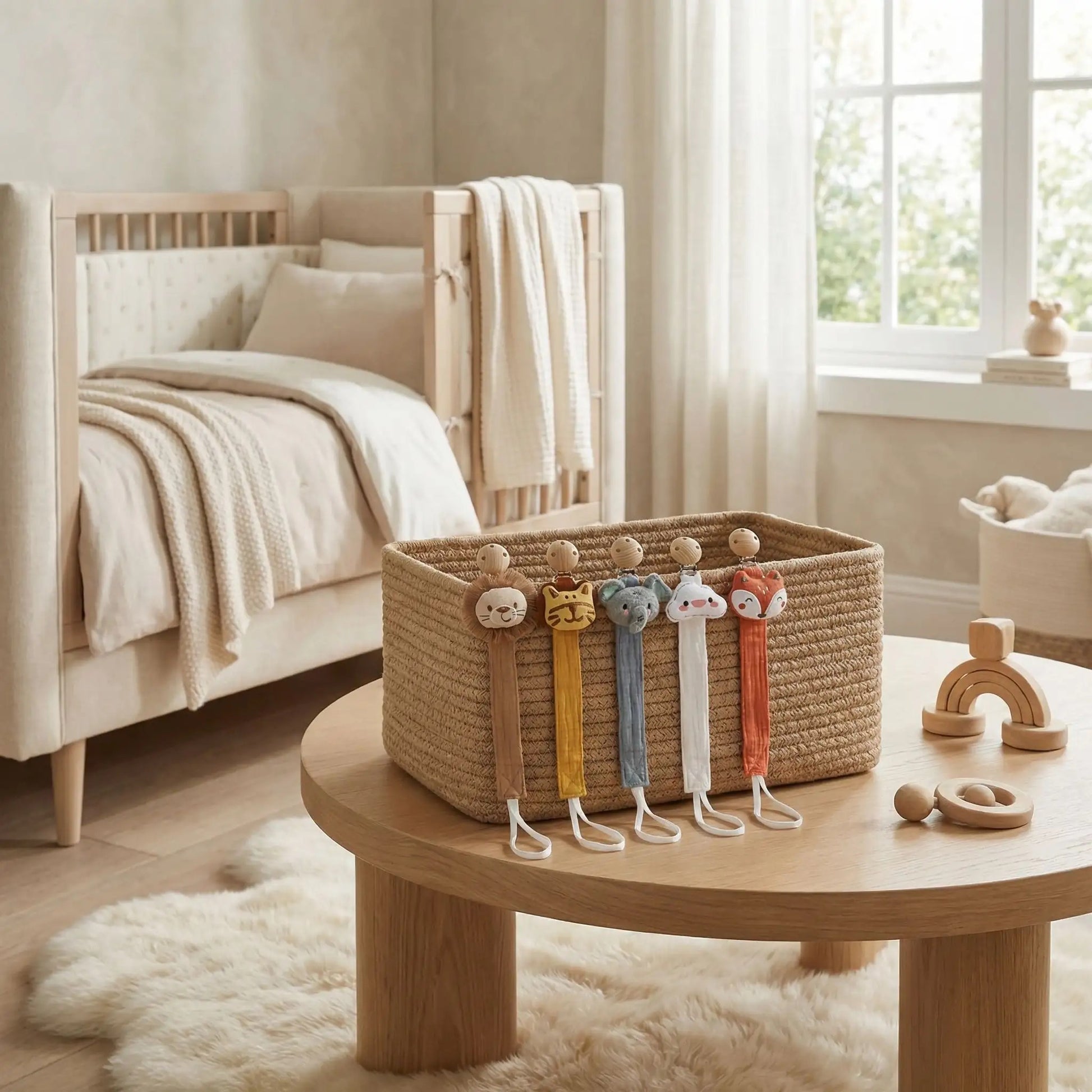 5 attache tetine animale