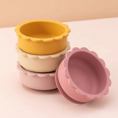 Assiette bebe 4 couleurs