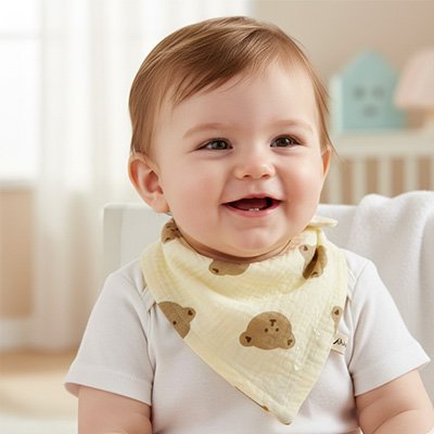  bandana bavoir  motifs ours