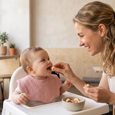 Bavoir bébé couleur rose est un équipement de repas pour bébé 