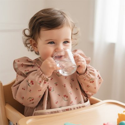 Bavoir manche longue        