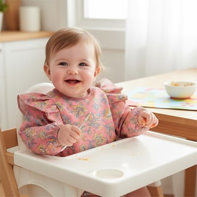 Bavoir manche longue        