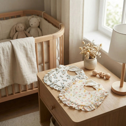 bavoir pour bébé lot de deux pieces