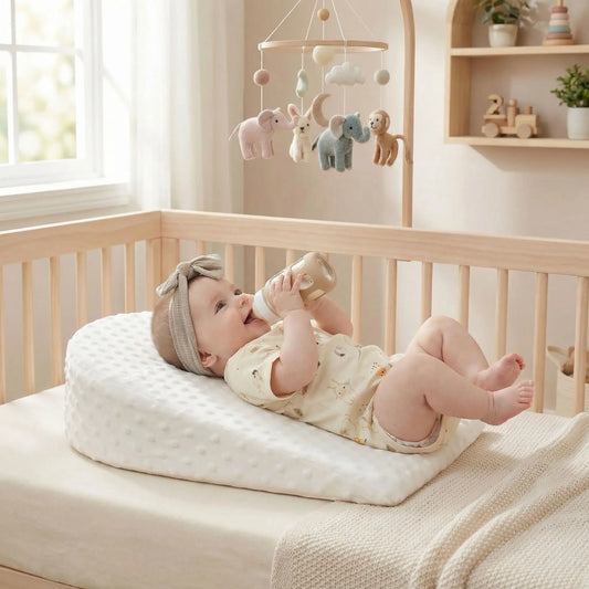 bébé fille sur un plan incliné bébé 