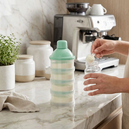 boite doseuse lait dans la cuisine
