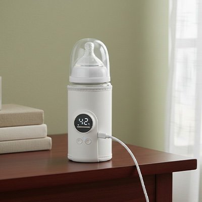 Chauffe biberon  sur table