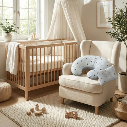 coussin d'allaitemen blanc