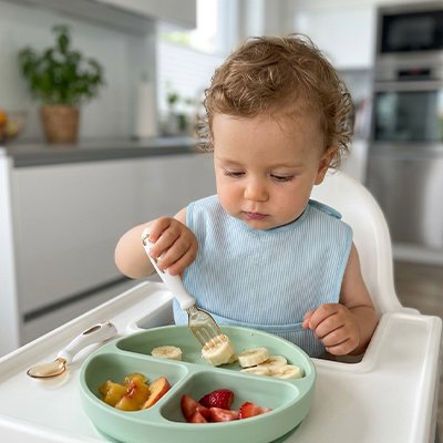 Couvert pour bébé ​blanc