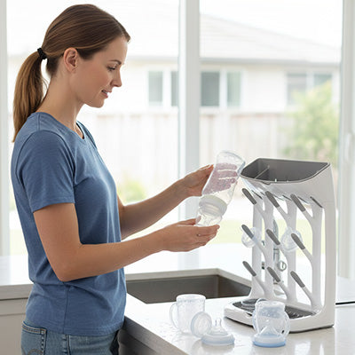 egouttoir biberon maman arrange bouteille