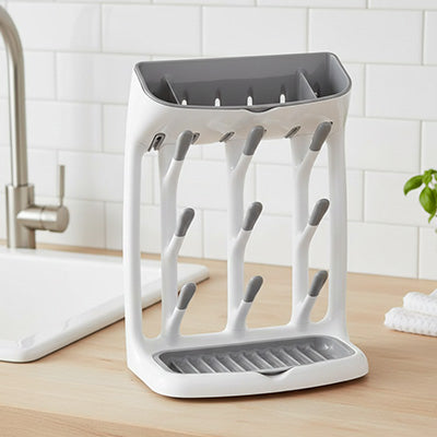 egouttoir biberon verticale blanc gris