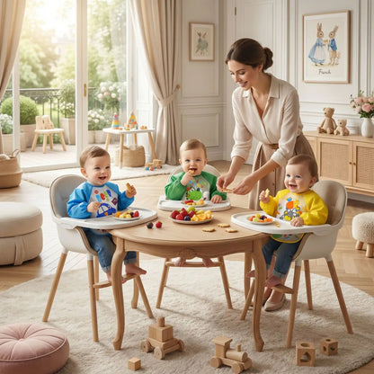 lot de trois de bavoir bébé
