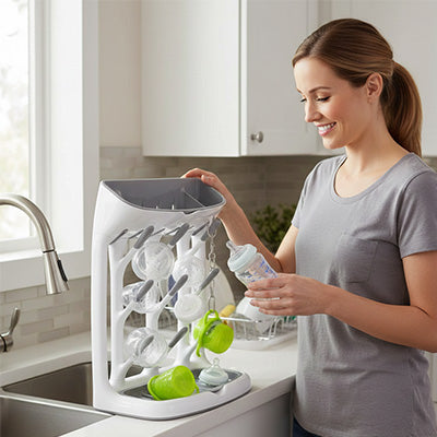 maman heureuses egouttoir biberon