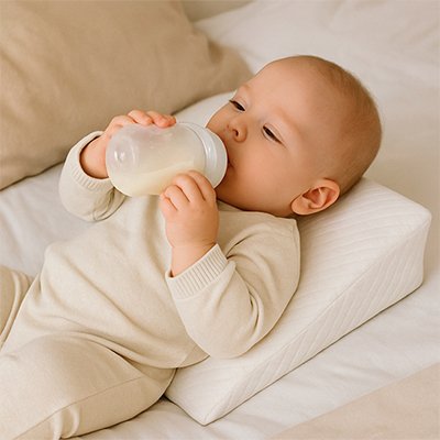 Plan incliné bébé blanc