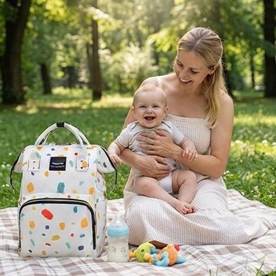 sac a langer bebe couleur blanc