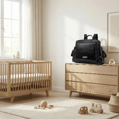 sac à langer bébé noir