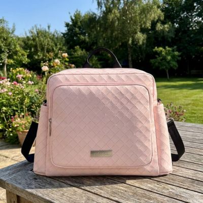 sac à langer bébé rose