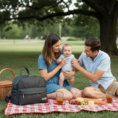 Sac a langer bebe noir