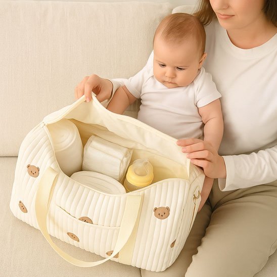 Sac a langer remplie 
