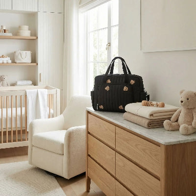 sac à langer sur une commande