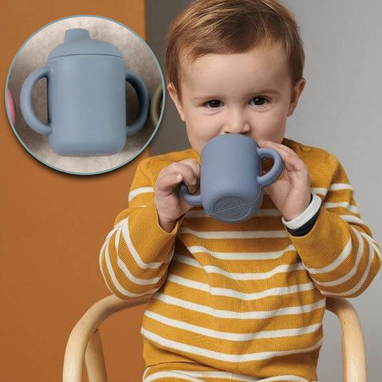 Verre Bébé | Silicone Antifuite