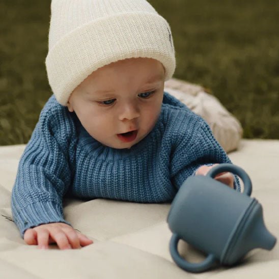  Verre bébé bleu