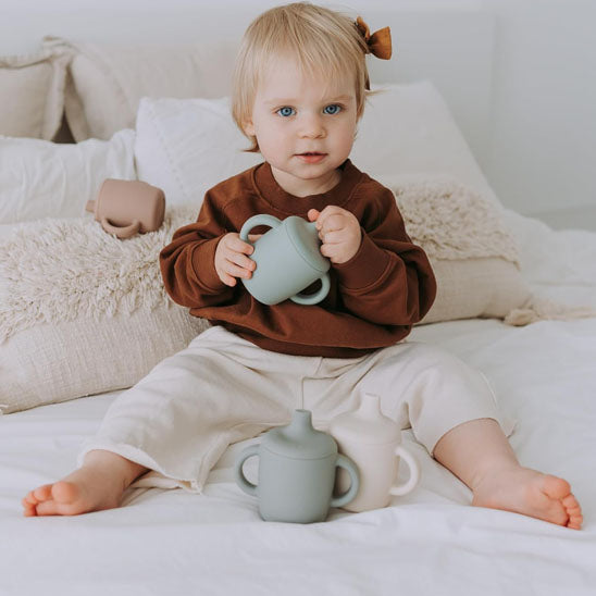 Verre Bébé | Silicone Antifuite