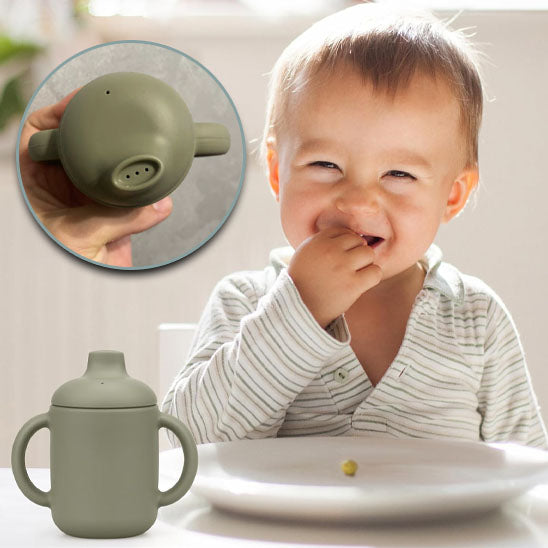 Verre Bébé | Silicone Antifuite