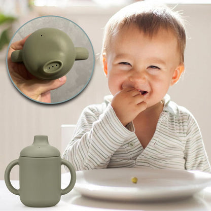 Verre Bébé | Silicone Antifuite
